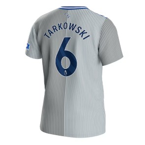Lacne Muži Futbalové dres Everton James Tarkowski #6 2023-24 Krátky Rukáv - Tretina